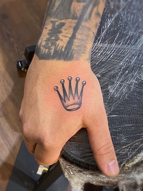 rolex crown gang tattoo|rolex crown tattoo ideas.